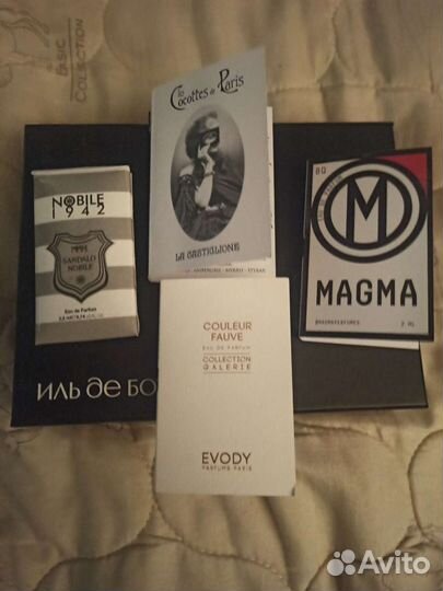 Пробники нишевой парфюмерии