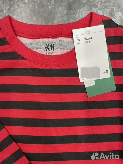 Лонгслив h&m 122-128