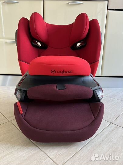 Автомобильное кресло cybex pallas m-fix sl red