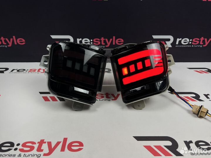 Фонари в задний бампер Cruiser 200 с16г Тюнинг