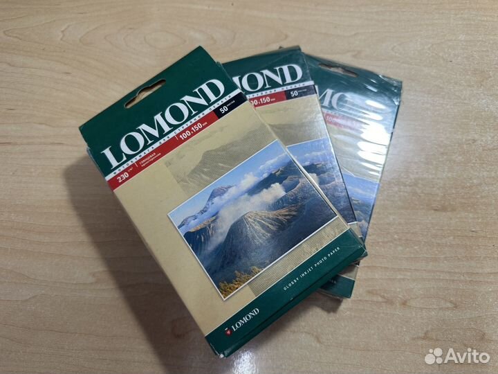 Фотобумага lomond односторонняя, глянцевая 10х15см