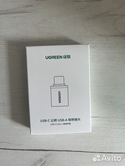 Переходник type c на USB новый