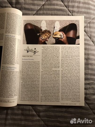 Журнал The New Yorker / august 24, 2020