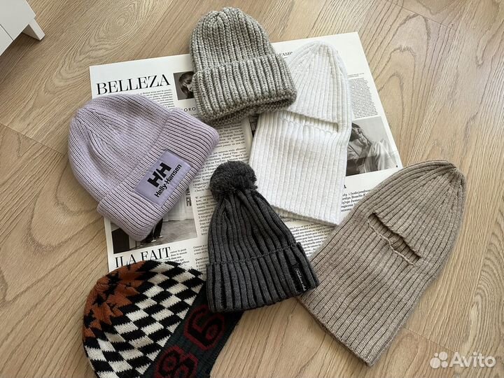 Шапки брендовые новые очень теплые