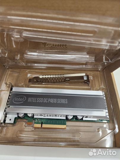 SSD Intel P4618 6.4Тб PCIe