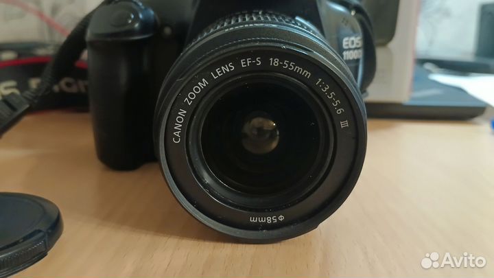 Зеркальный фотоаппарат canon eos 1100d