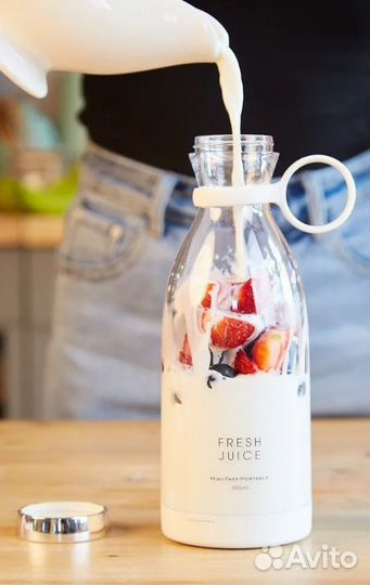 Портативный блендер fresh juice опт Доставка