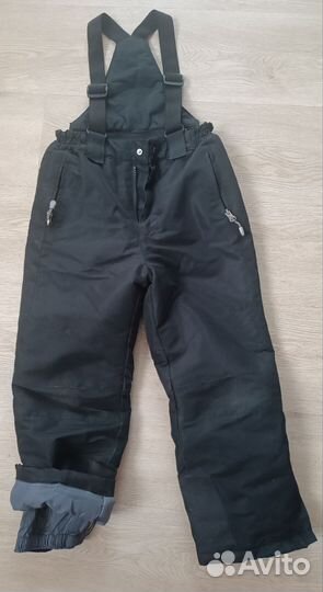 Полукомбинезон зимний 110 116 размер