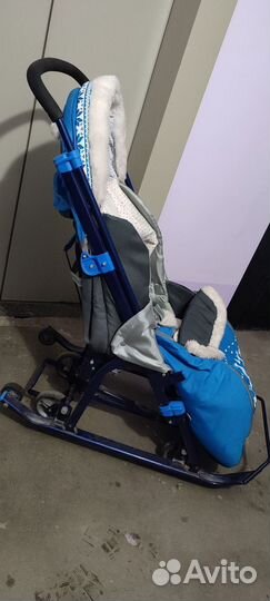 Санки коляска ника