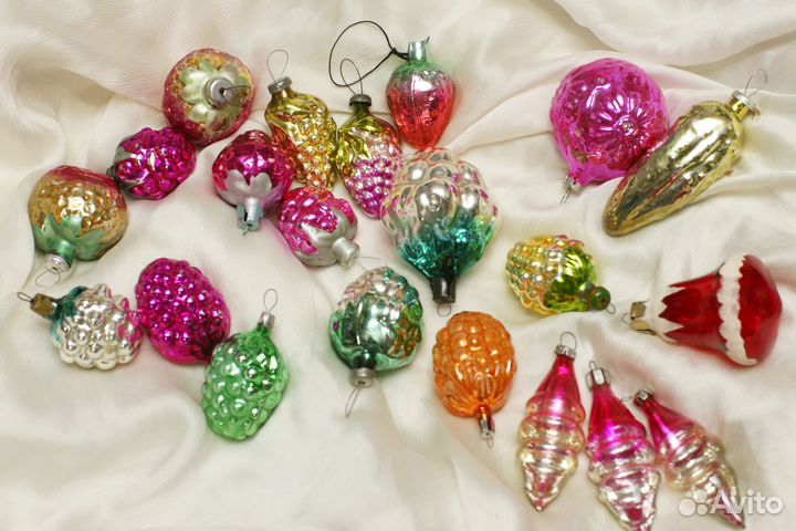 Елочные игрушки СССР