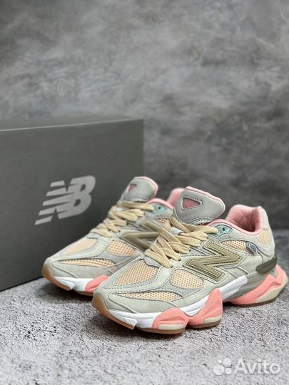 Кроссовки унисекс New Balance 9060 розовые 37 45