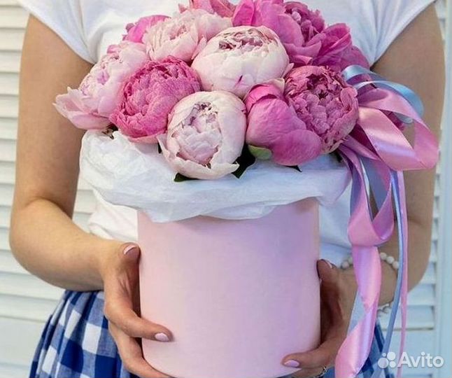Пионы Букеты Цветы Доставка