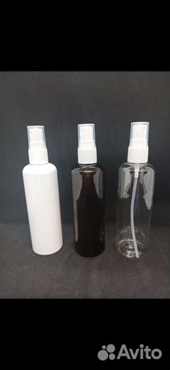 Флаконы Пэт на 10,20,30,50 и 100мл со спреем