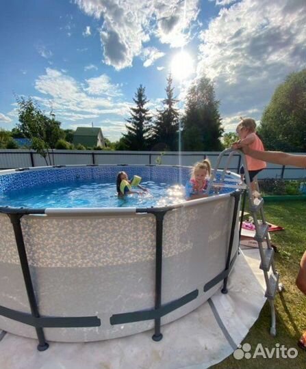 Каркасный бассейн intex bestway