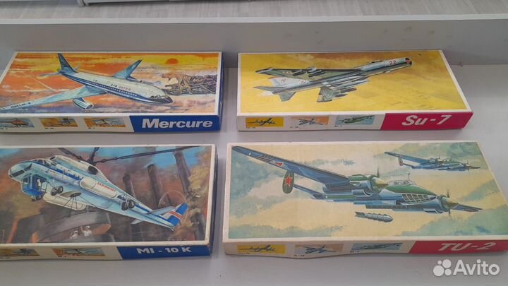 VEB Plasticart GDR сборные модели