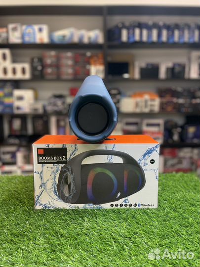 Колонка Бумс Бокс 2 с подсветкой