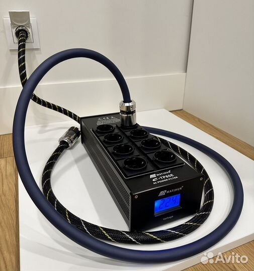 Hi-Fi фильтр питания 6-8постов+кабель