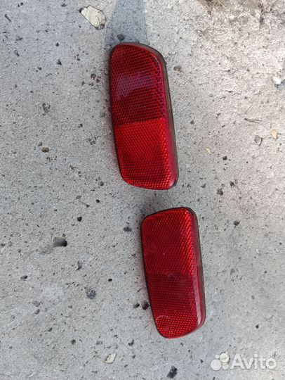 Катафот заднего бампера Лада калина 1 хетчбэк