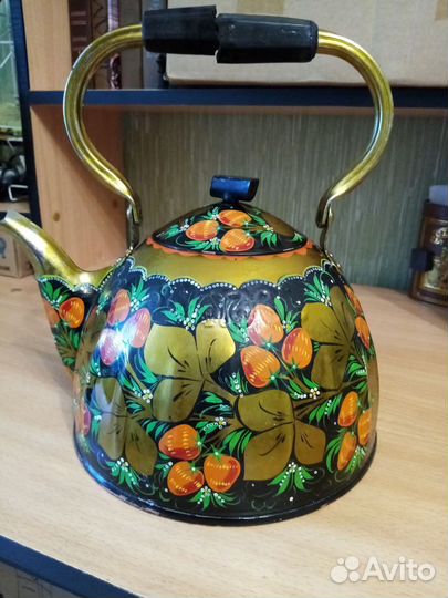 Чайник СССР (хохлома)