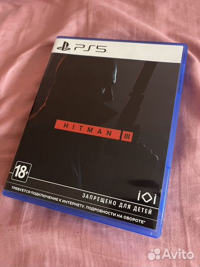 Hitman 3 ps5 диск