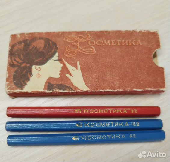 Карандаш новый косметический СССР 