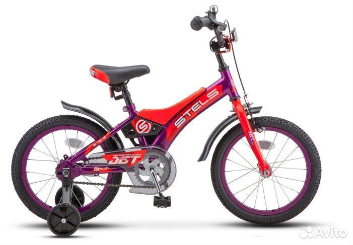 Велосипед stels Jet 16 Z010 фиолетовый