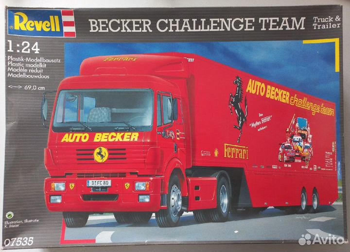 Сборные модели грузовиков 1:24 Revell