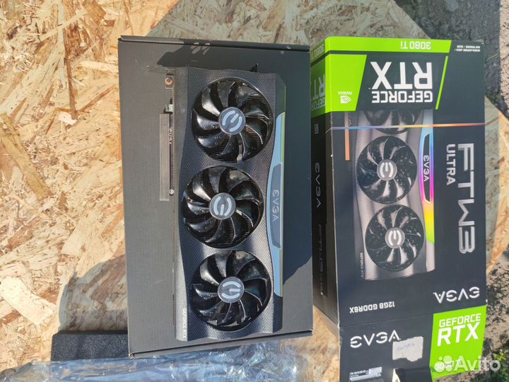 RTX 3080Ti evga FTW3 ultra 12GB гарантия