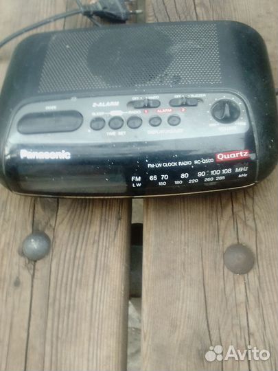Радиоприемник panasonic часы будильник