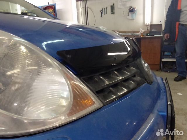 Дефлектор капота Nissan Note (2005-2009)