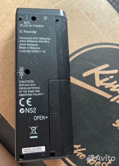 Диктофон Panasonic