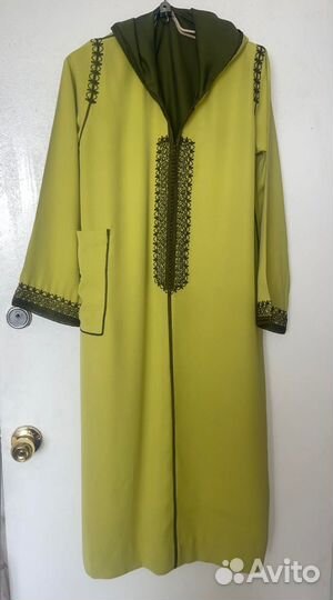 Платье мусульманское с капюшоном, новое