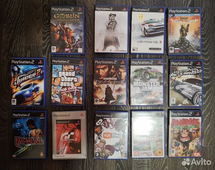 Игры Sony PlayStation 2