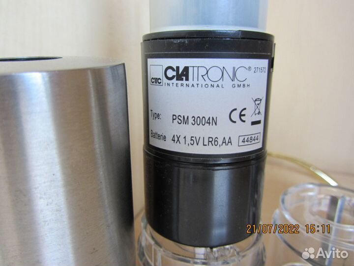 Мельница для специй clatronic PSM3004N электр