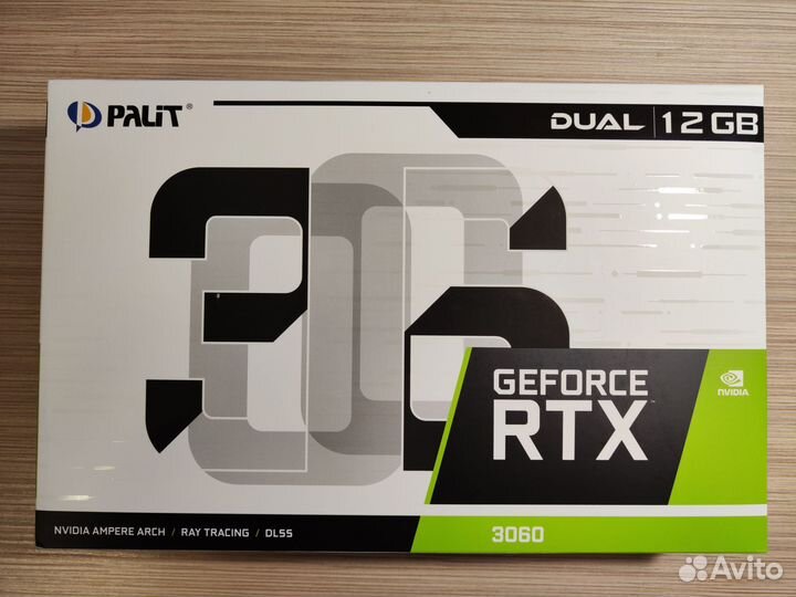 Видеокарта RTX 3060 Palit Dual 12Gb