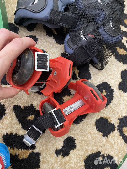 Детские ролики и защита