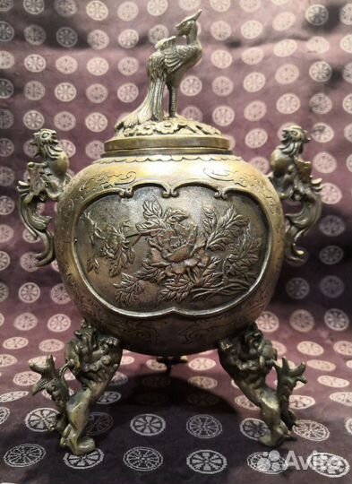 Курильница. Бронза. Китай