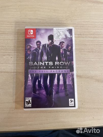Saints row the third nintendo switch