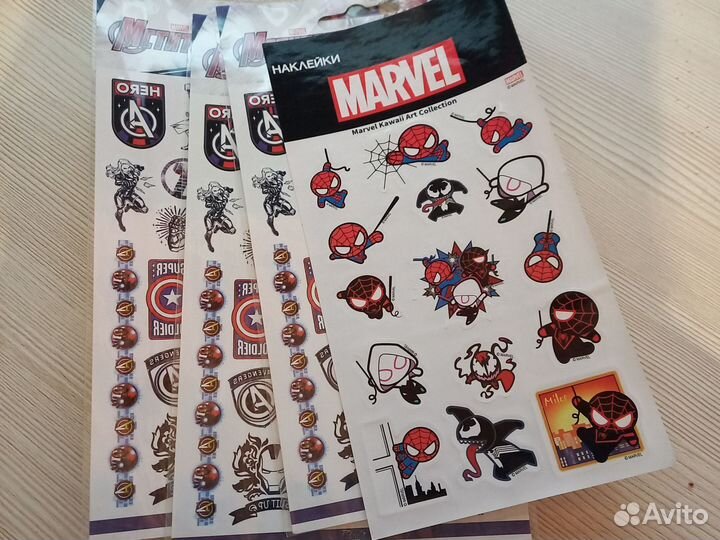 Набор Marvel(человек-паук,мстители)