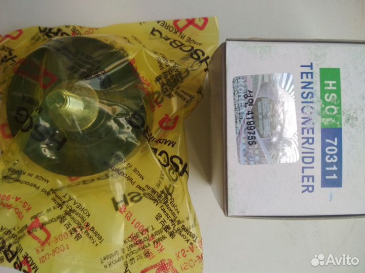 Daewoo nexia Ролик натяжной и опорный