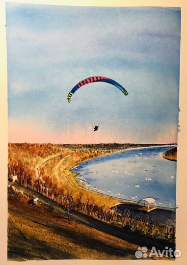 Картина акварель 