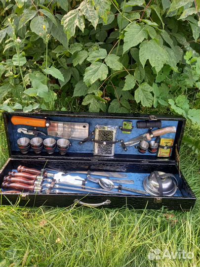 Набор шампуров в кейсе