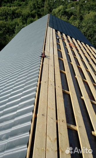 Крыша кровельные работы