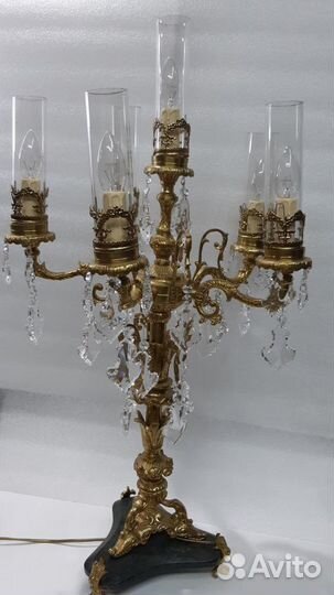 Шикарный Шестирожковый Канделябр электрический Гер