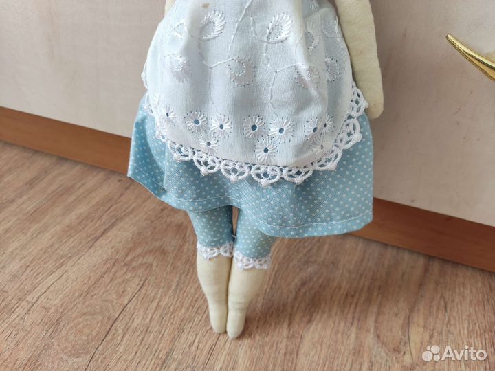 Текстильная кукла тильда, ручная работа