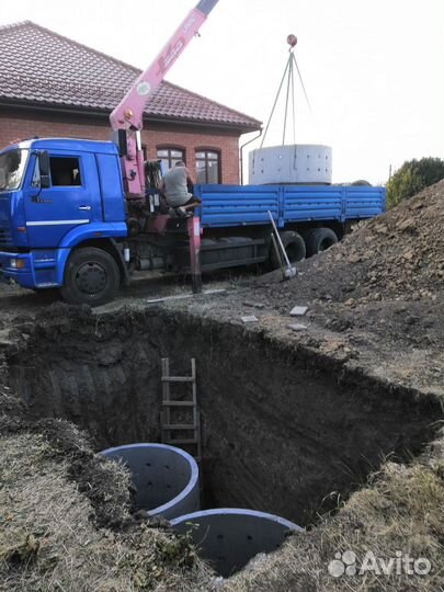 Септик с монтажем