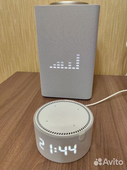 Умная колонка Яндекс Станция Мини (с часами) Gray