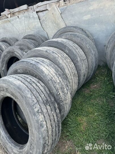 Б/у резина на камаз и фуры R22,5
