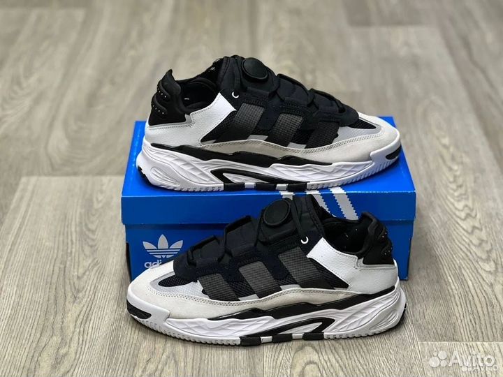 Кроссовки Adidas Niteball Black White