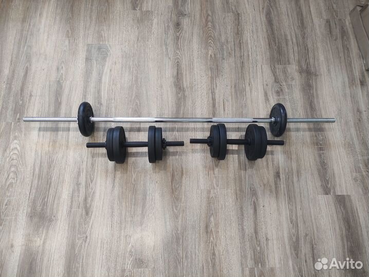 Штангу и гантели сдам в аренду